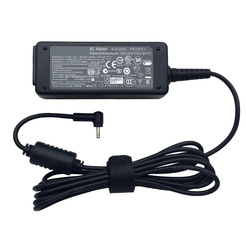 AC Adapter Battery Charger For Asus Eee PC 1018PB-BK801 1025C-MU17-WT Netbook 