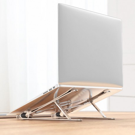 Laptop Stand, 7-Angles Adjustable,Aluminum-Sliver, Compatible with all Tablets/Laptops from 10”-17.3”,