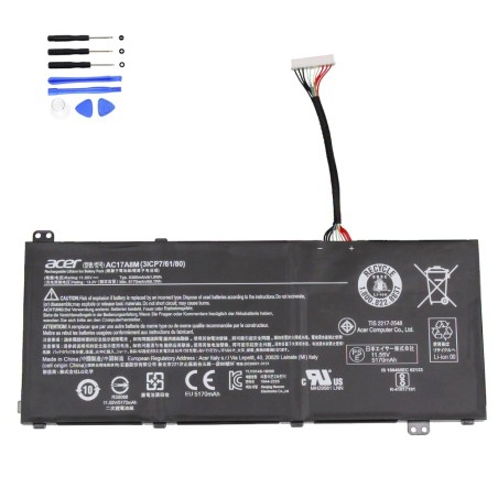 61.9Wh Acer AC17A8M Battery
