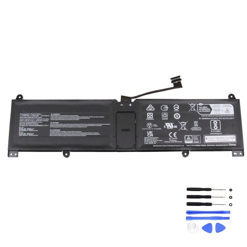 72Wh MSI BTY-M4A Battery