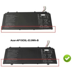53.9Wh Acer AP15O5L B Battery