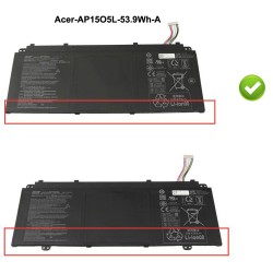 53.9Wh Acer AP15O5L A Battery