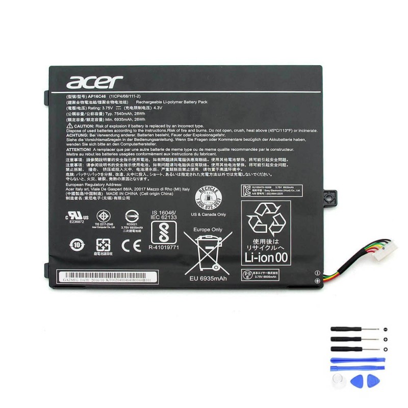 28Wh Acer AP16C46 Battery