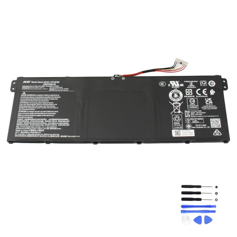 50.29Wh Acer AP18C8K Battery