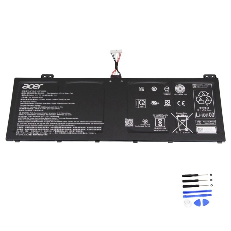 60Wh Acer AP18L4N Battery