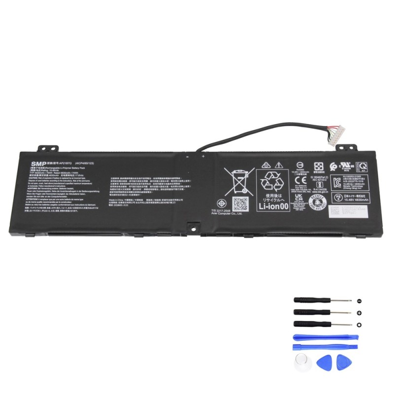 76Wh Acer AP21B7Q Battery