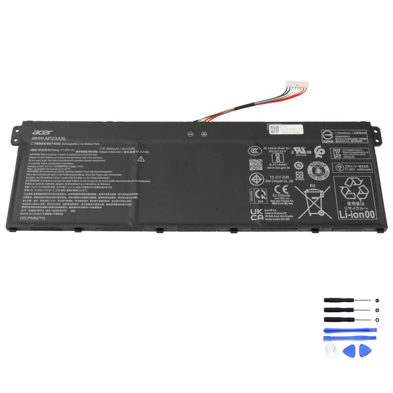 53Wh Acer AP23A5L Battery