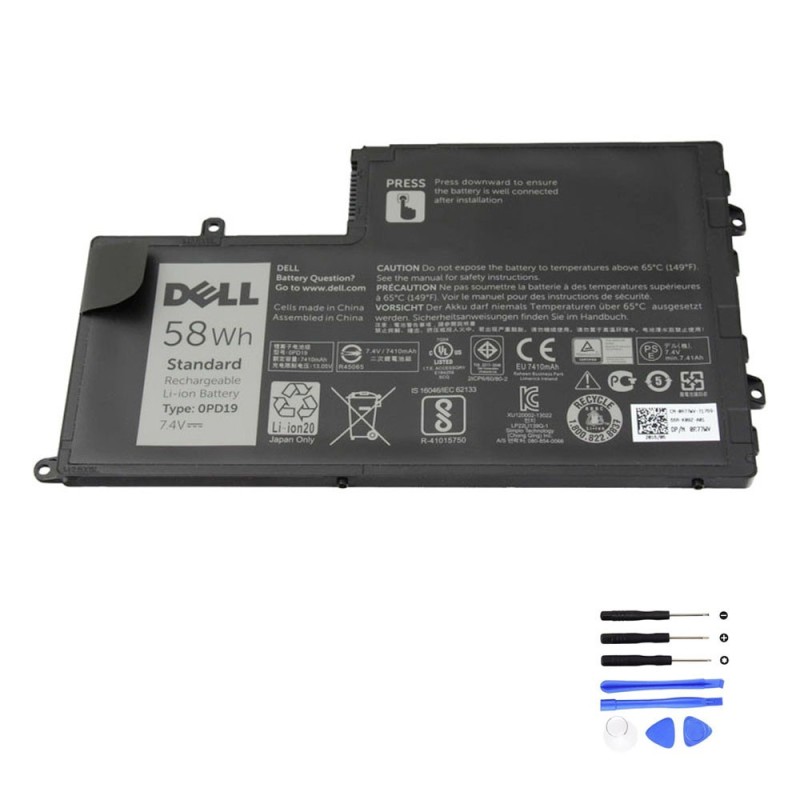 58Wh Dell 0PD19 Battery