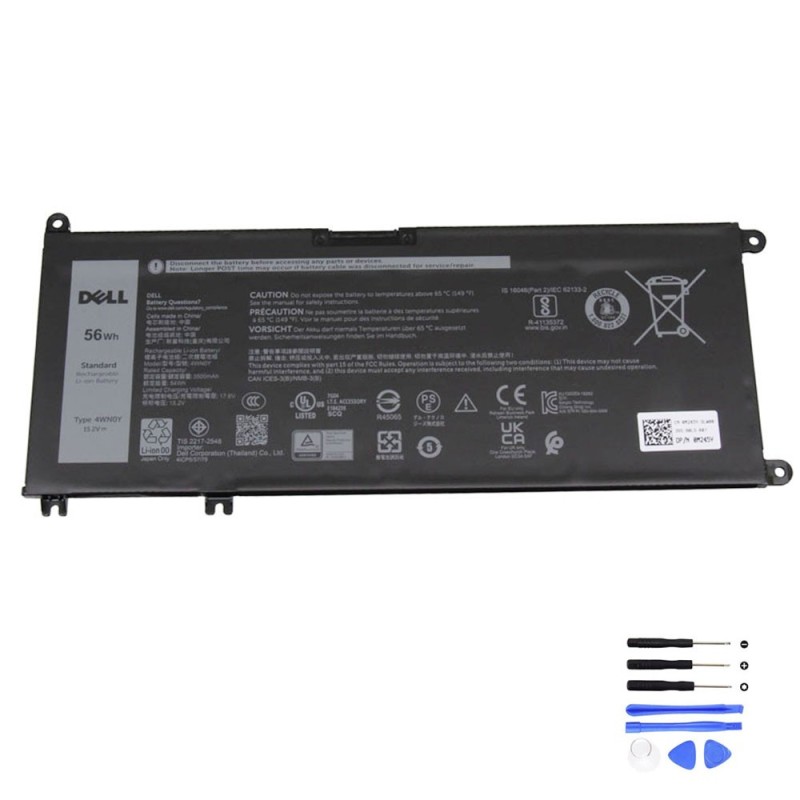 56Wh Dell 4WNOY Battery