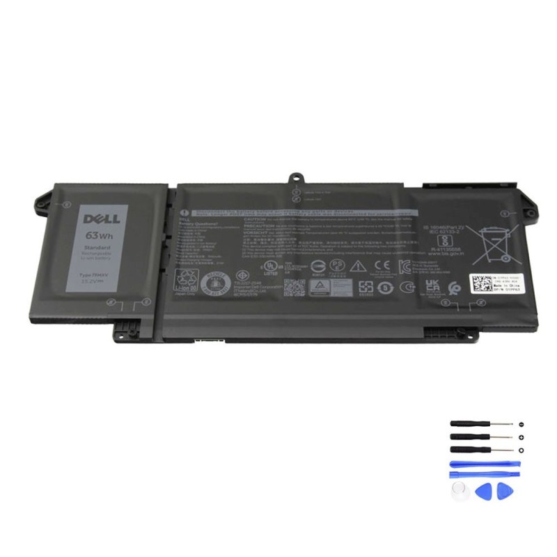 63Wh Dell 7FMXV Battery