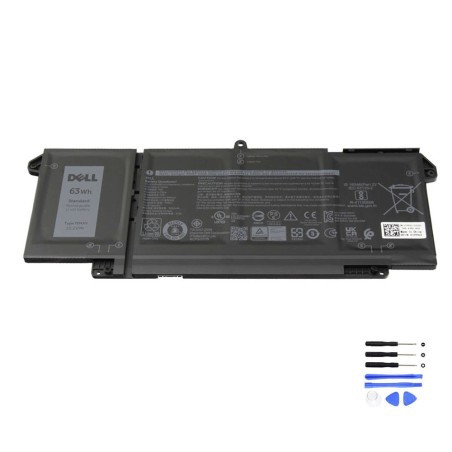 63Wh Dell 7FMXV Battery
