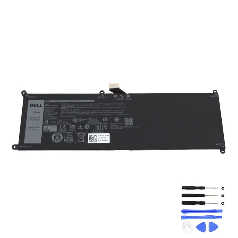 30Wh Dell 7VKV9 Battery