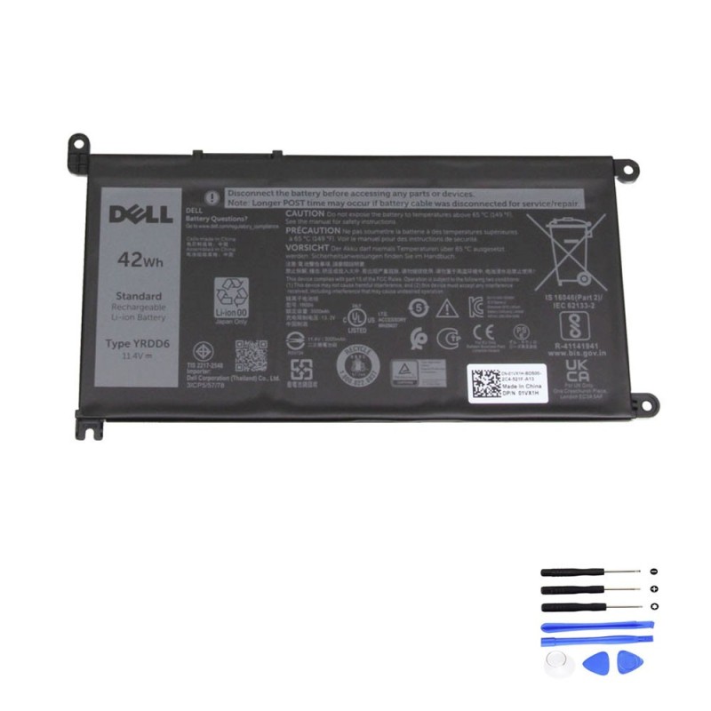 42Wh Dell YRDD6 Battery
