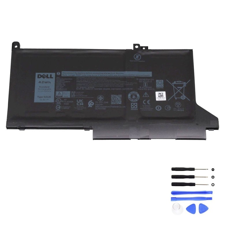 42Wh Dell DJ1J0 Battery