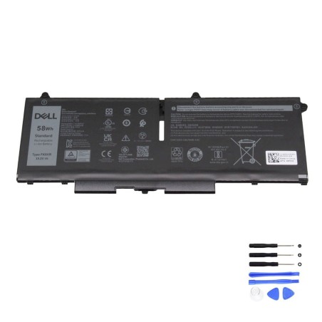 58Wh Dell FK0VR Battery