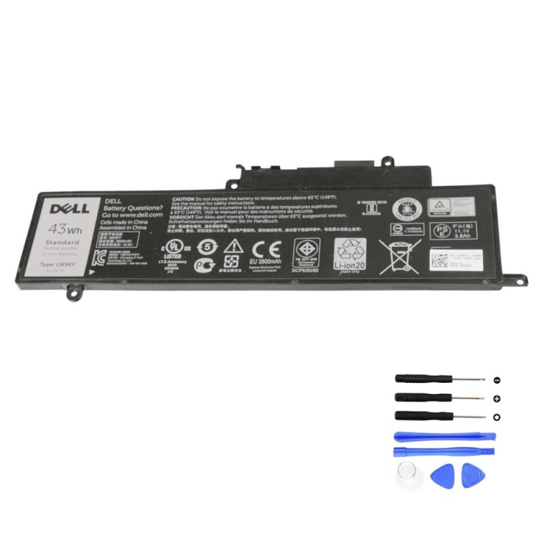 43Wh Dell GK5KY Battery