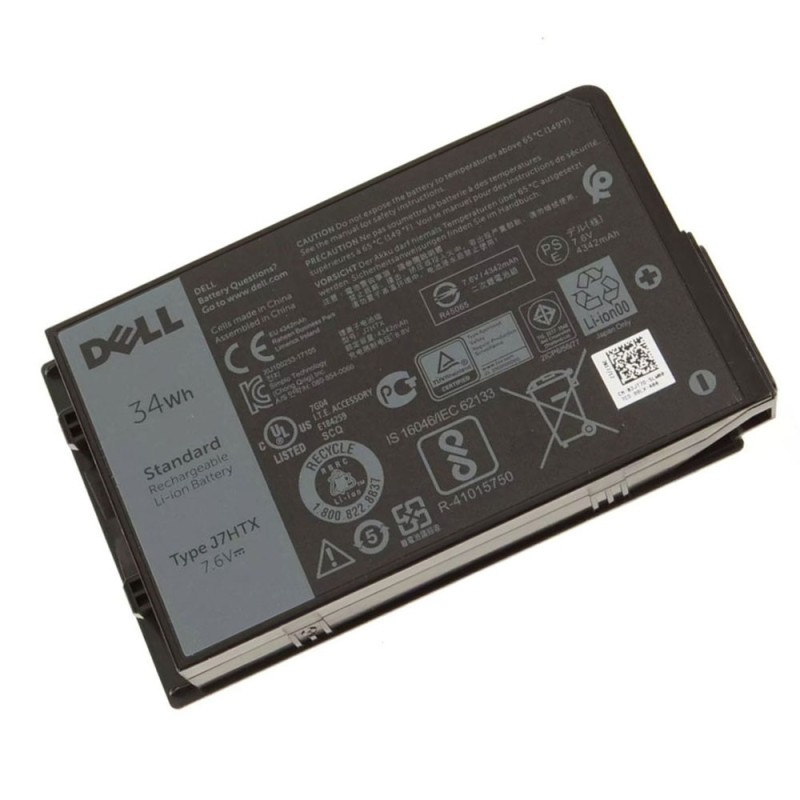 34Wh Dell J7HTX Battery