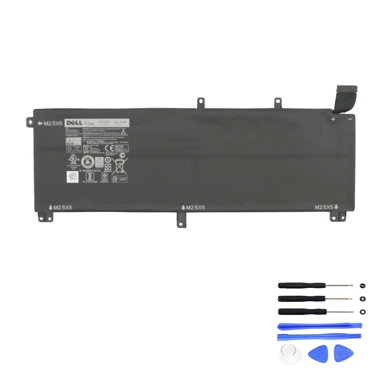61Wh Dell T0TRM Battery