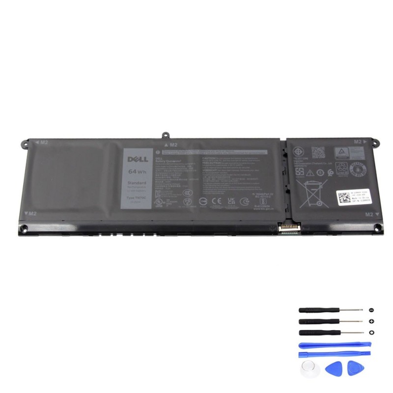 64Wh Dell TN70C Battery