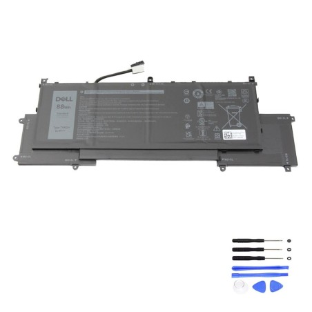 88Wh Dell TVKGH Battery