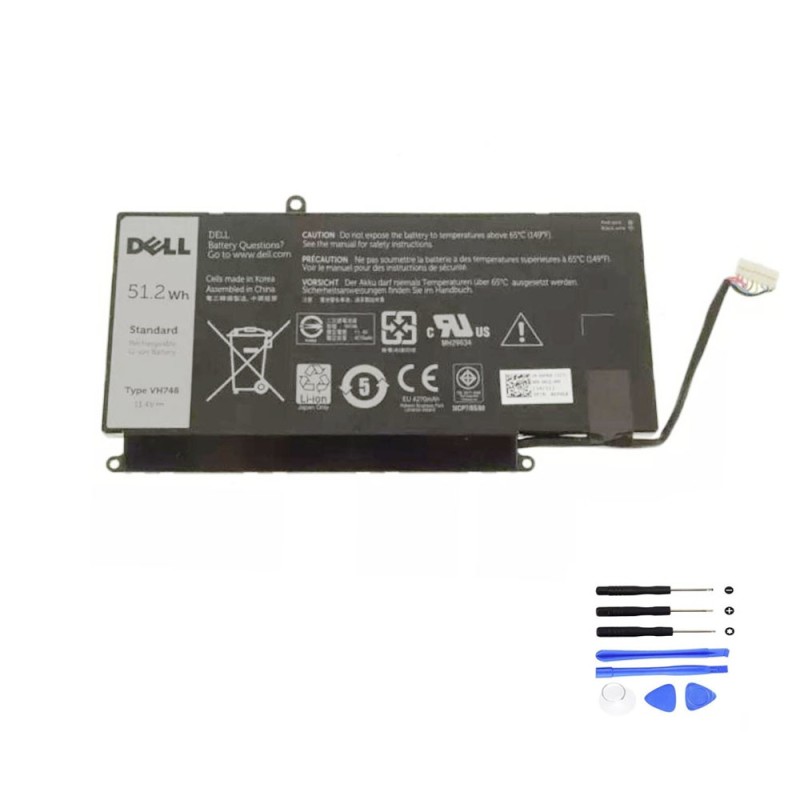 51.2Wh Dell VH748 Battery