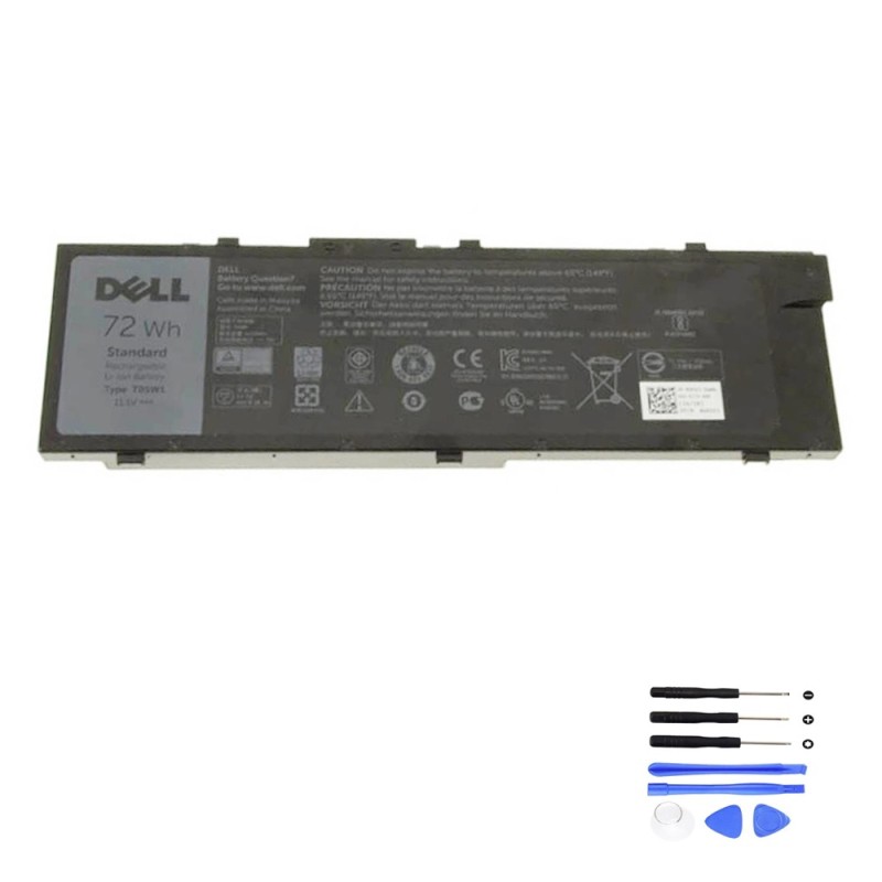 72Wh Dell T05W1 Battery
