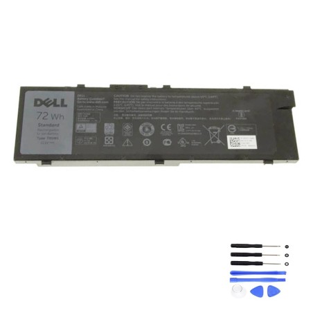 72Wh Dell T05W1 Battery