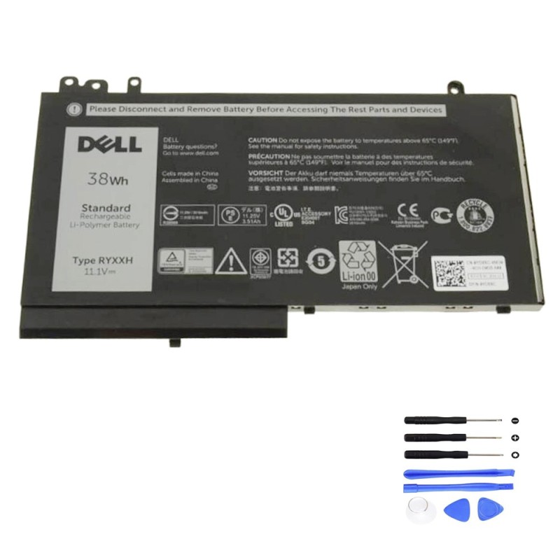 38Wh Dell RYXXH Battery