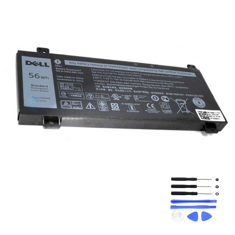 56Wh Dell PWKWM Battery