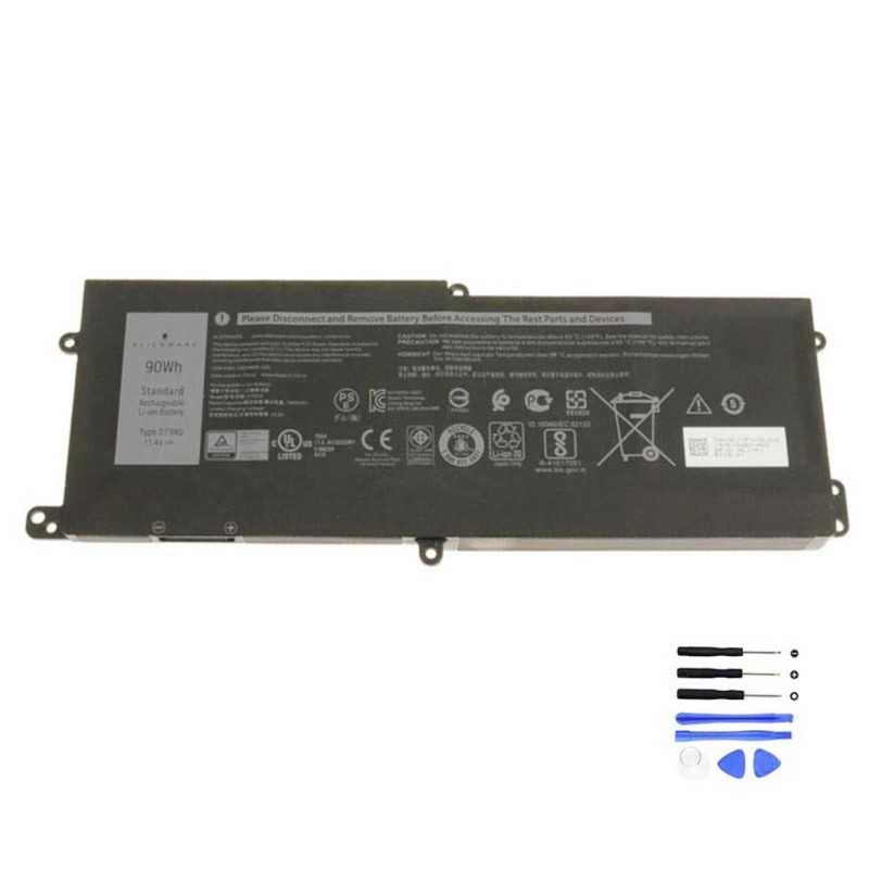 90Wh Dell DT9XG Battery