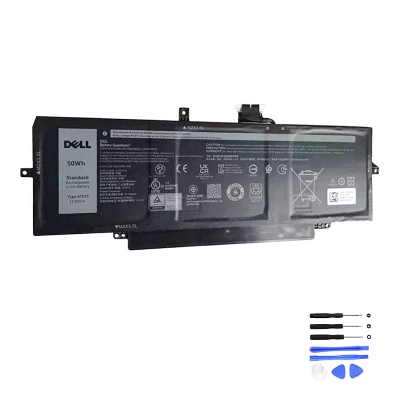 50Wh Dell 47XV3 Battery