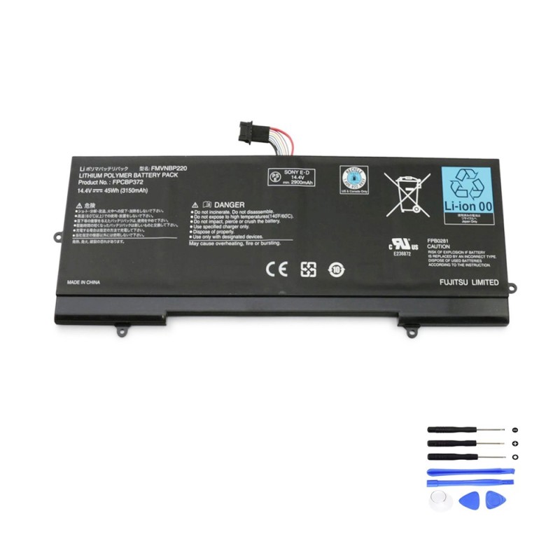 45Wh Fujitsu FMVNBP220 Battery