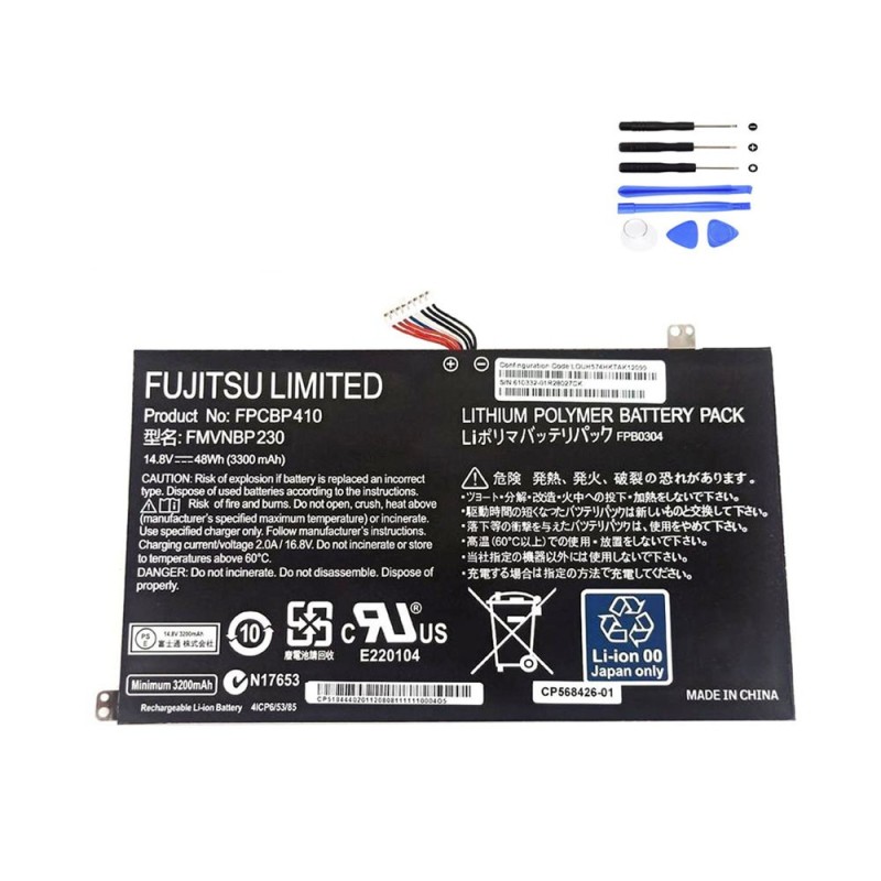 48Wh Fujitsu FMVNBP230 Battery