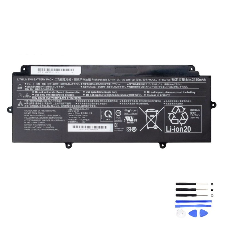 50Wh Fujitsu FPB0340S Battery