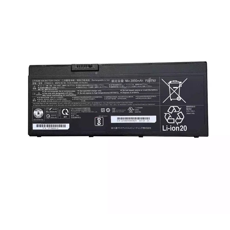 60Wh Fujitsu FPB0351S Battery