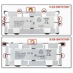 42Wh Samsung EB-BW767ABY B Battery