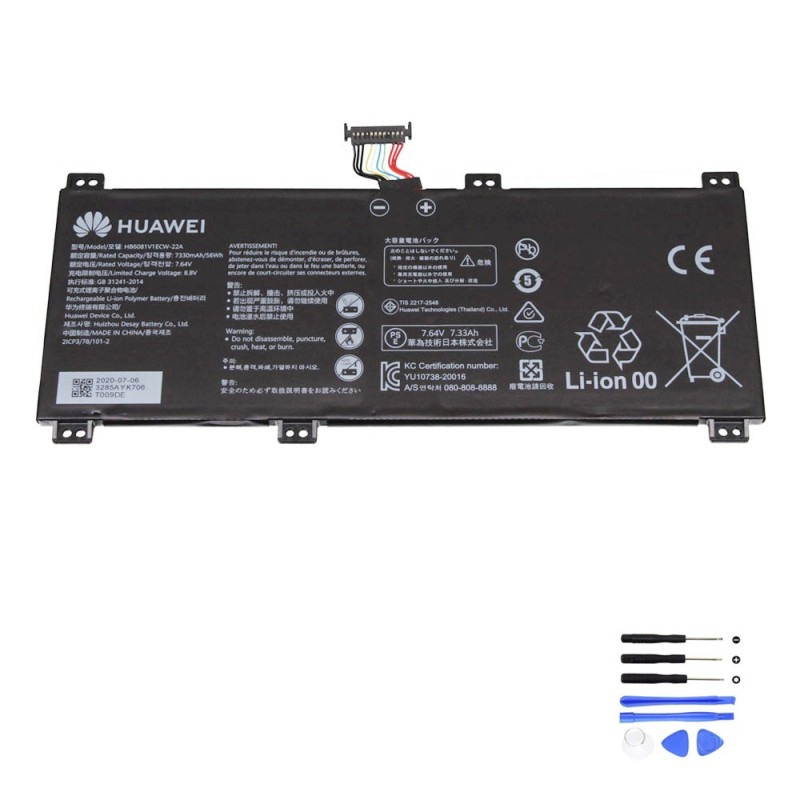 56Wh Huawei HB6081V1ECW-22A Battery