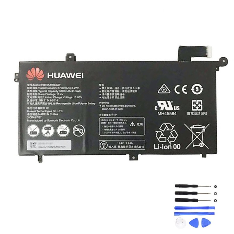 42.2Wh Huawei HB46K497ECW Battery