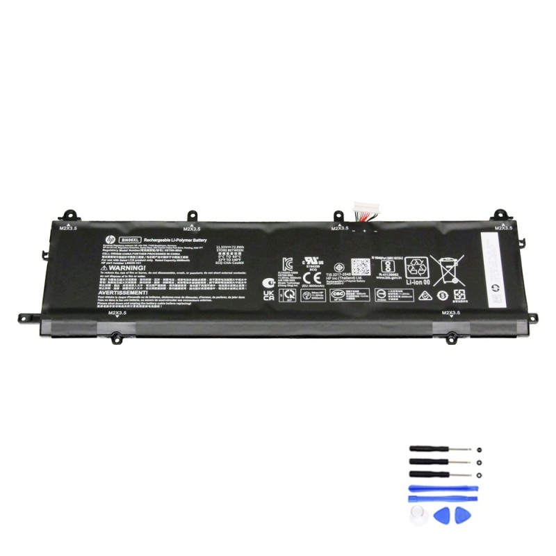 72.9Wh HP BN06XL Battery