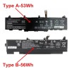 53Wh HP CC03XL Battery