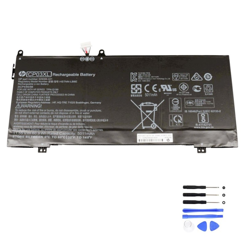 60.9Wh HP CP03XL Battery