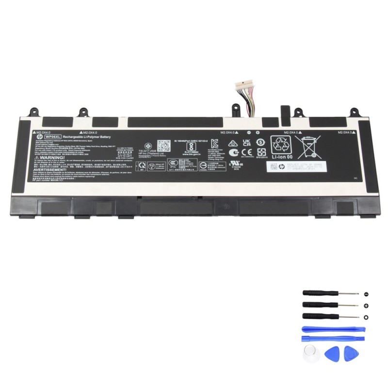 76Wh HP WP06XL Battery