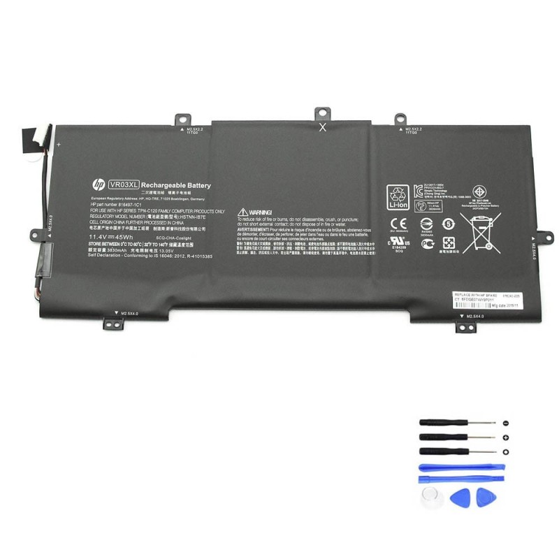 45Wh HP VR03XL Battery