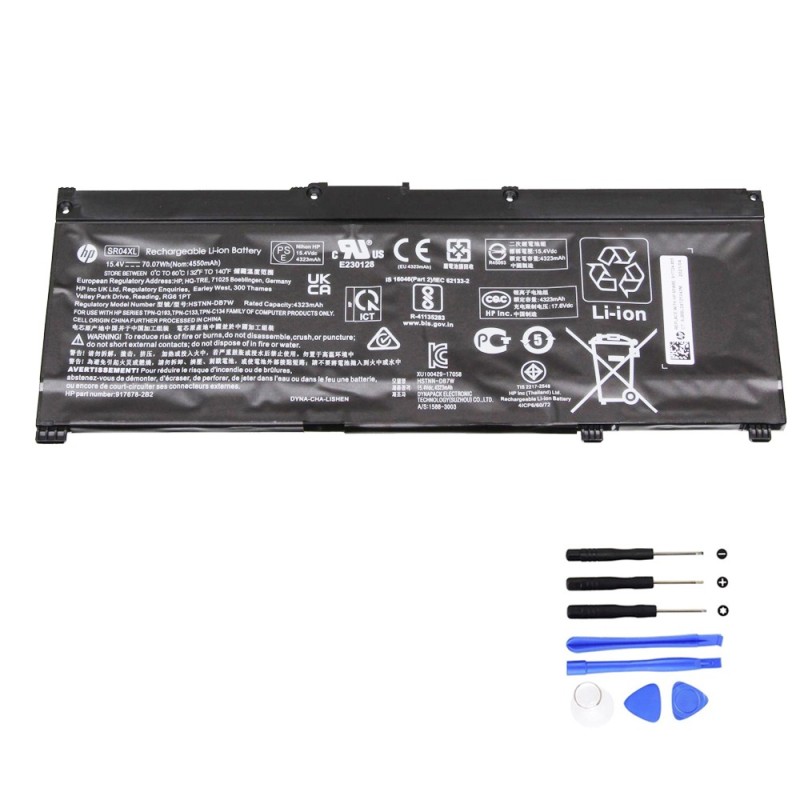 70.07Wh HP SR04XL Battery