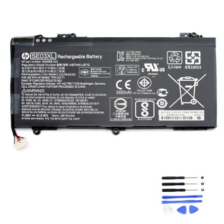 41.5Wh HP SE03XL Battery