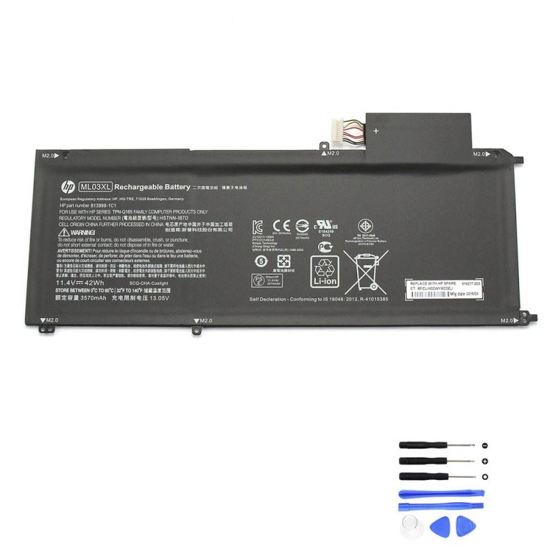 42Wh HP ML03XL Battery