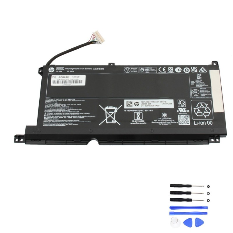 52.5Wh HP PG03XL Battery
