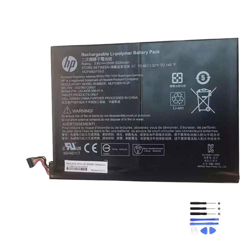 35Wh HP MLP3383115-2P 7Lines Battery