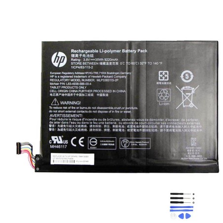 35Wh HP MLP3383115-2P 9Lines Battery