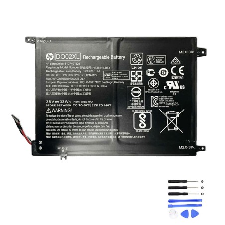 33Wh HP DO02XL Battery